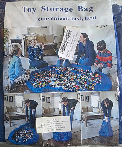 Toy storage bag drawstring - toy,