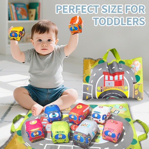 Soft car toys for toddlers - soft,